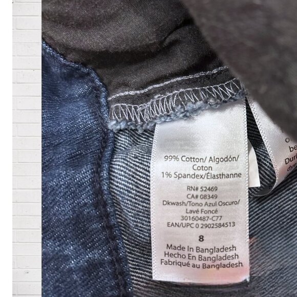 SOFIA JEANS by Sofia Vergara CHI Stretch Denim Jeans Shorts Size 8 - Picture 6 of 10